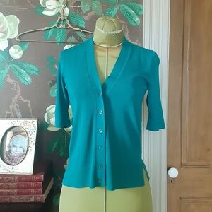 LOFT Vneck Button Down Top Size XXS